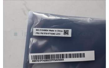 Lenovo 5T61P74280 TOUCHPAD CS25_CP,MLR,BK,NONFC,CHY,EL