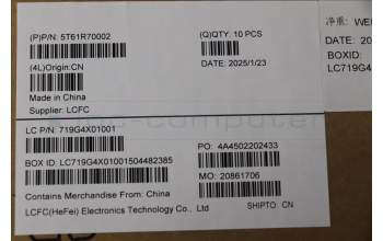 Lenovo 5T61R70002 TOUCHPAD FORCEPAD
