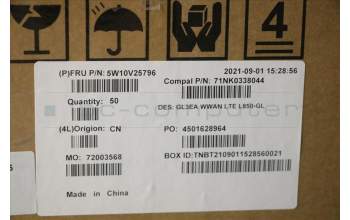 Lenovo 5W10V25796 WIRELESS Wireless,CMB,FBC,L850 Chrome