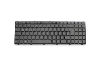 6-80-W65S0-070-1 original Clevo clavier DE (allemand) noir/noir abattue
