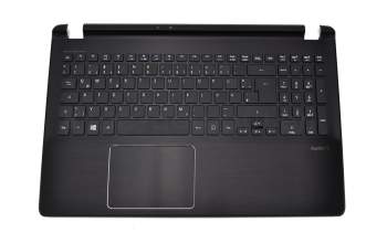 60.M9YN7.033 original Acer clavier incl. topcase DE (allemand) noir/noir