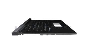 6036W0293301 original Asus clavier incl. topcase DE (allemand) noir/noir/transparent /gris avec rétro-éclairage