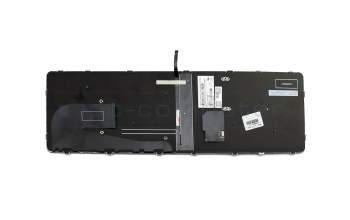 6037B0113804 original IEC clavier DE (allemand) noir/argent mat avec rétro-éclairage et mouse stick