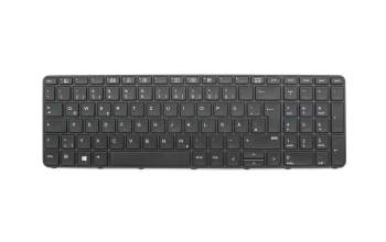 6037B0115204 original HP clavier DE (allemand) noir/noir abattue