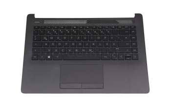 6037B0145704 original HP clavier incl. topcase DE (allemand) noir/gris
