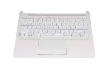 6037B0148804 original IEC clavier incl. topcase DE (allemand) blanc/blanc