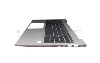607081707402 HP clavier incl. topcase DE (allemand) noir/noir avec mouse stick