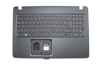 6180037AKC01 original Acer clavier incl. topcase DE (allemand) noir/noir avec rétro-éclairage
