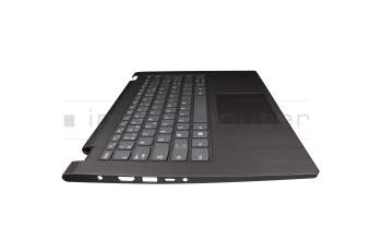 6620329179 original Lenovo clavier incl. topcase FR (français) gris/gris