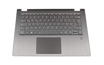 6620330179 original Lenovo clavier incl. topcase DE (allemand) gris/gris avec rétro-éclairage