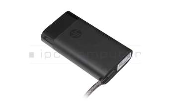 671R3AA original HP chargeur USB-C 65 watts arrondie