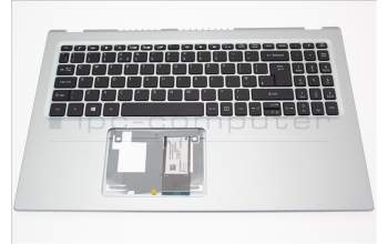 Acer 6B.A6MN2.013 COVER.UPPER.SILVER.W/KB.UK