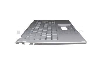 6B.AHBN7.011 original Acer clavier DE (allemand) argent avec rétro-éclairage