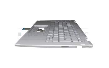 6B.AHBN7.011 original Acer clavier DE (allemand) argent avec rétro-éclairage