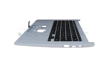 6B.ATHN7.015 original Acer clavier incl. topcase DE (allemand) noir/argent