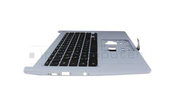 6B.ATHN7.015 original Acer clavier incl. topcase DE (allemand) noir/argent