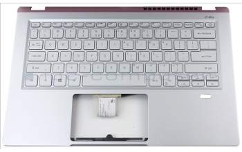 Acer 6B.AU4N2.001 COVER.UPPER.PINK/SILVER.W/KB.US-INT.BL