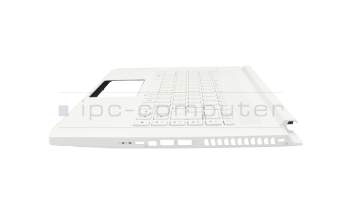 6B.C61N1.009 original Acer clavier incl. topcase DE (allemand) blanc/blanc avec rétro-éclairage