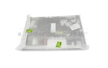 6B.C61N1.009 original Acer clavier incl. topcase DE (allemand) blanc/blanc avec rétro-éclairage