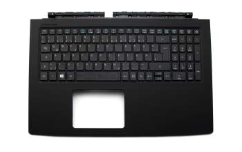 6B.G6HN1.008 original Acer clavier incl. topcase DE (allemand) noir/noir avec rétro-éclairage