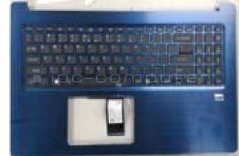 Acer 6B.GQ8N5.012 COVER.UPPER.BLUE.W/KB.BLACK.GER.BACKLIT