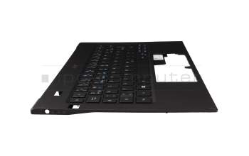 6B.H98N7.011 original Acer clavier incl. topcase DE (allemand) noir/bleu/noir avec rétro-éclairage
