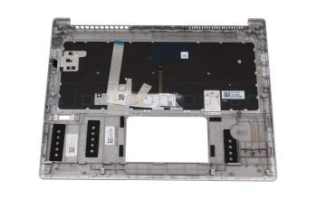 6B.HR0N8.020 original Acer clavier incl. topcase DE (allemand) argent/argent avec rétro-éclairage
