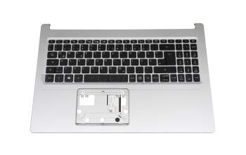 6B.HWCN7.011 original Acer clavier incl. topcase DE (allemand) noir/argent avec rétro-éclairage