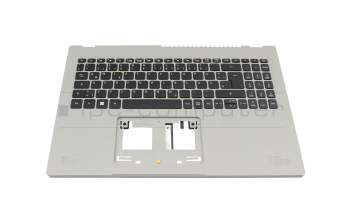 6B.KBRN2.014 original Acer clavier incl. topcase DE (allemand) noir/gris avec rétro-éclairage