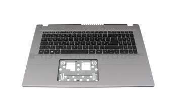 6B.KDKN8.020 original Acer clavier incl. topcase DE (allemand) noir/gris