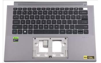 Acer 6B.KR9N7.001 COVER.UPPER.W/KB.US-INT.BL