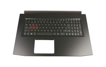 6B.Q3EN2.011 original Acer clavier incl. topcase DE (allemand) noir/noir avec rétro-éclairage (1050)