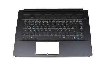 6B.Q50N1.009 original Acer clavier incl. topcase DE (allemand) noir/transparent/noir avec rétro-éclairage