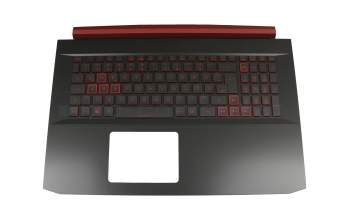 6B.Q5DN2.012 original Acer clavier incl. topcase DE (allemand) noir/noir avec rétro-éclairage (GTX 1660Ti/RTX 2060)