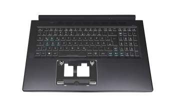 6B.QB6N2.014 original Acer clavier incl. topcase DE (allemand) noir/noir avec rétro-éclairage