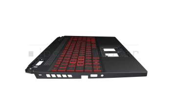 6B.QFJN2.014 original Acer clavier incl. topcase DE (allemand) noir/noir avec rétro-éclairage
