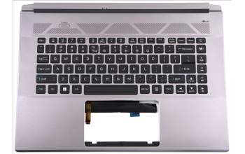 Acer 6B.QFQN2.001 COVER.UPPER.GRAY.W/KB.US-INT.BL