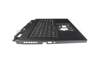 6B.QGWN2.014 original Acer clavier incl. topcase DE (allemand) noir/noir avec rétro-éclairage