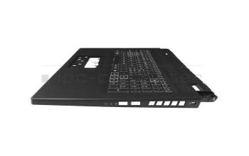 6B.QP9N7.026 original Acer clavier incl. topcase CH (suisse) noir/transparent/noir avec rétro-éclairage