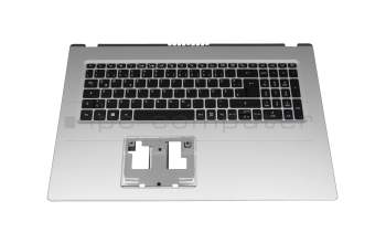 6BA5GN2014 original Acer clavier incl. topcase DE (allemand) noir/argent avec rétro-éclairage