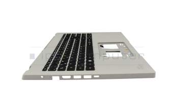 6BKBRN2014 original Acer clavier incl. topcase DE (allemand) noir/gris avec rétro-éclairage
