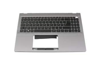 6BKFTN2014 original Acer clavier incl. topcase DE (allemand) noir/argent avec rétro-éclairage