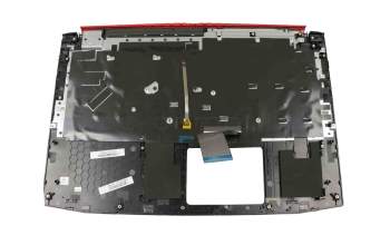6BQ3DN2011 original Acer clavier incl. topcase DE (allemand) noir/argent avec rétro-éclairage (1060)