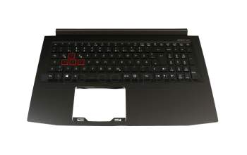 6BQ3FN2011 original Acer clavier incl. topcase DE (allemand) noir/noir avec rétro-éclairage