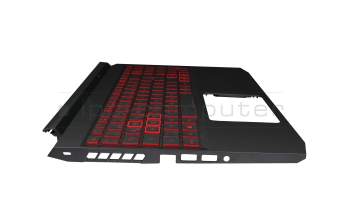 6BQ7KN2046 original Acer clavier incl. topcase DE (allemand) noir/rouge/noir avec rétro-éclairage (Geforce1650)