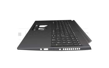 6BQ99N2014 original Acer clavier incl. topcase DE (allemand) noir/noir avec rétro-éclairage