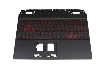 6BQFJN2014 original Acer clavier incl. topcase DE (allemand) noir/noir avec rétro-éclairage