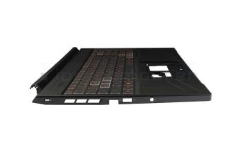 6BQP1N2014 original Acer clavier incl. topcase DE (allemand) noir/noir avec rétro-éclairage