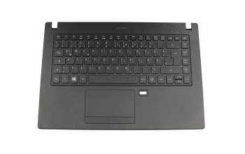 6BVDKN5017 original Acer clavier incl. topcase DE (allemand) noir/noir avec rétro-éclairage