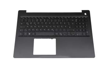 6RW8F original Dell clavier incl. topcase DE (allemand) noir/noir